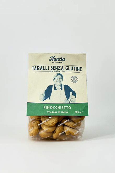 Taralli senza glutine al finocchietto