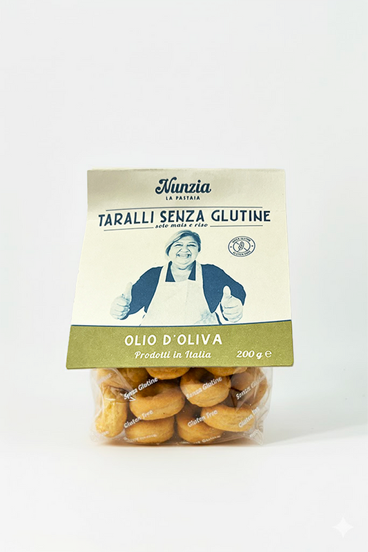 Taralli senza glutine all'olio d'oliva